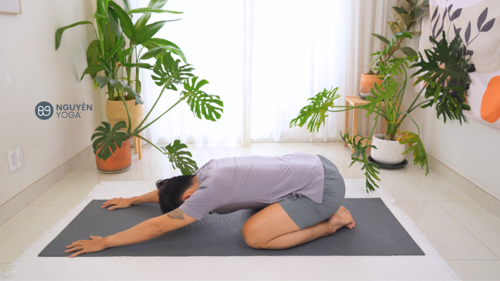 động tác Yoga em bé 