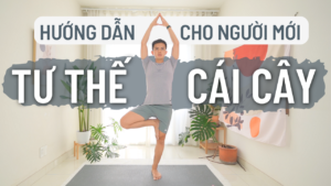 tư thế yoga cái cây