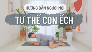 tư thế yoga con ếch