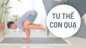 tư thế con quạ trong yoga