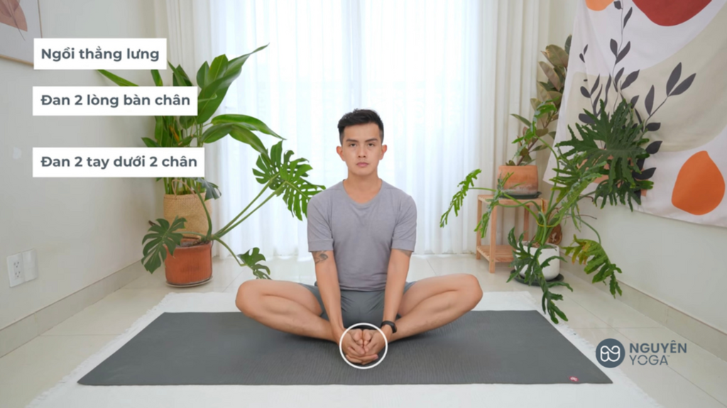 Tư Thế Yoga Cánh Bướm – Butterfly Pose 
